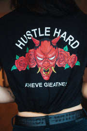 Champion Edition Hustle Hard Oni Long Sleeve Shirt