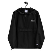 Embroidered Koi Energy Champion Anorak Jacket