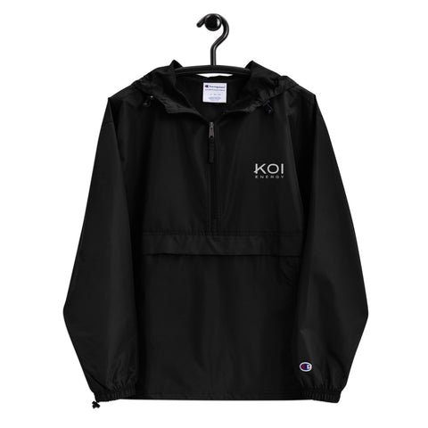 Embroidered Koi Energy Champion Anorak Jacket