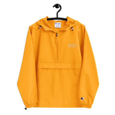 Embroidered Koi Energy Champion Anorak Jacket
