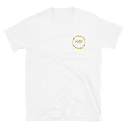 Koi Energy Premium Tee (White & Gold)